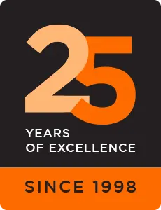 25 Years of Excellence Since 1998